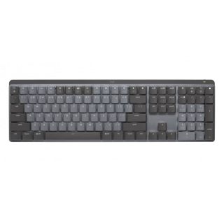 Klawiatura bezprzewodowa Logitech MX Mechanical Clicky grafitowa - 920-010759