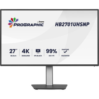 iiyama ProGraphic HB2701UHSNP-B1 - IPS | 4K | USB-C PW96W | 27''