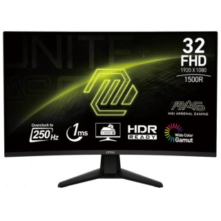 MSI MAG 32C6X - 31.5'' | VA Curve 1500R | Full HD | 4ms | 250Hz