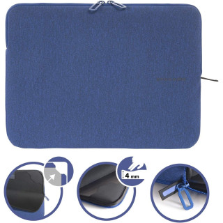 Etui TUCANO Neoprenowa skórka BFM1314-B na laptopy 13" oraz 14'' niebieski