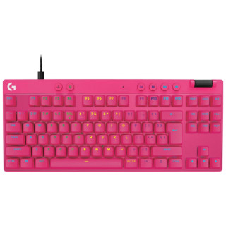 Logitech G Pro X TKL Rapid Magenta