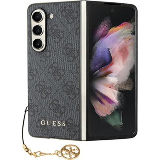 Guess 4G Charms Collection - Etui do Samsung Galaxy Z Fold 5 (szary)