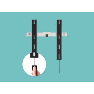 Uchwyt ścienny uchylny One For All WM6422 dla TV o przek. ekr. 32-70", 20mm