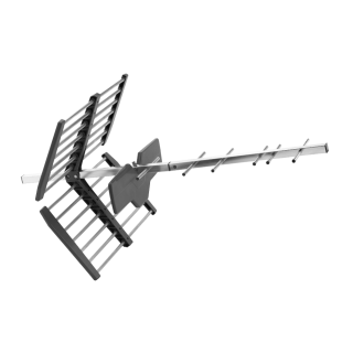 Antena zewnętrzna One For All SV9453 (filtr 5G), DVB-T/2, DAB, UHF, 4K, zasięg 50km