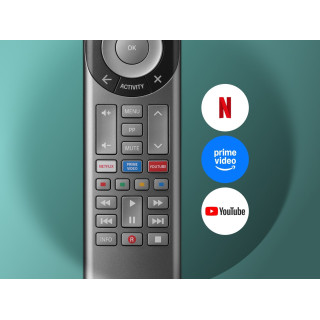 Pilot uniwersalny One for All URC7956 Smart Control Pro (obsł. 5 urz.) konfig. przez app.